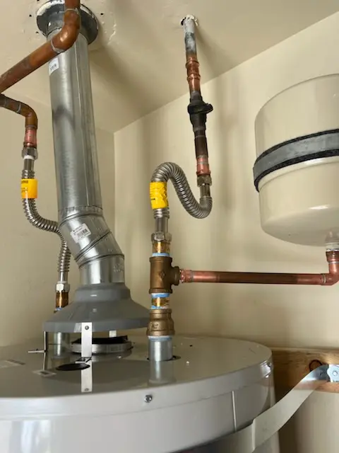 Water heater installation and plumbing repair in Blackstone
